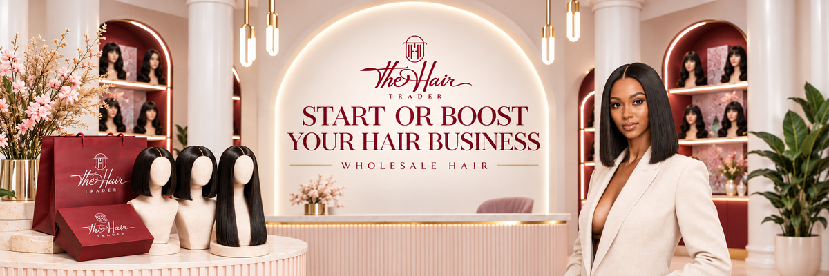 The Hair Trader wholesale mobile-optimized banner