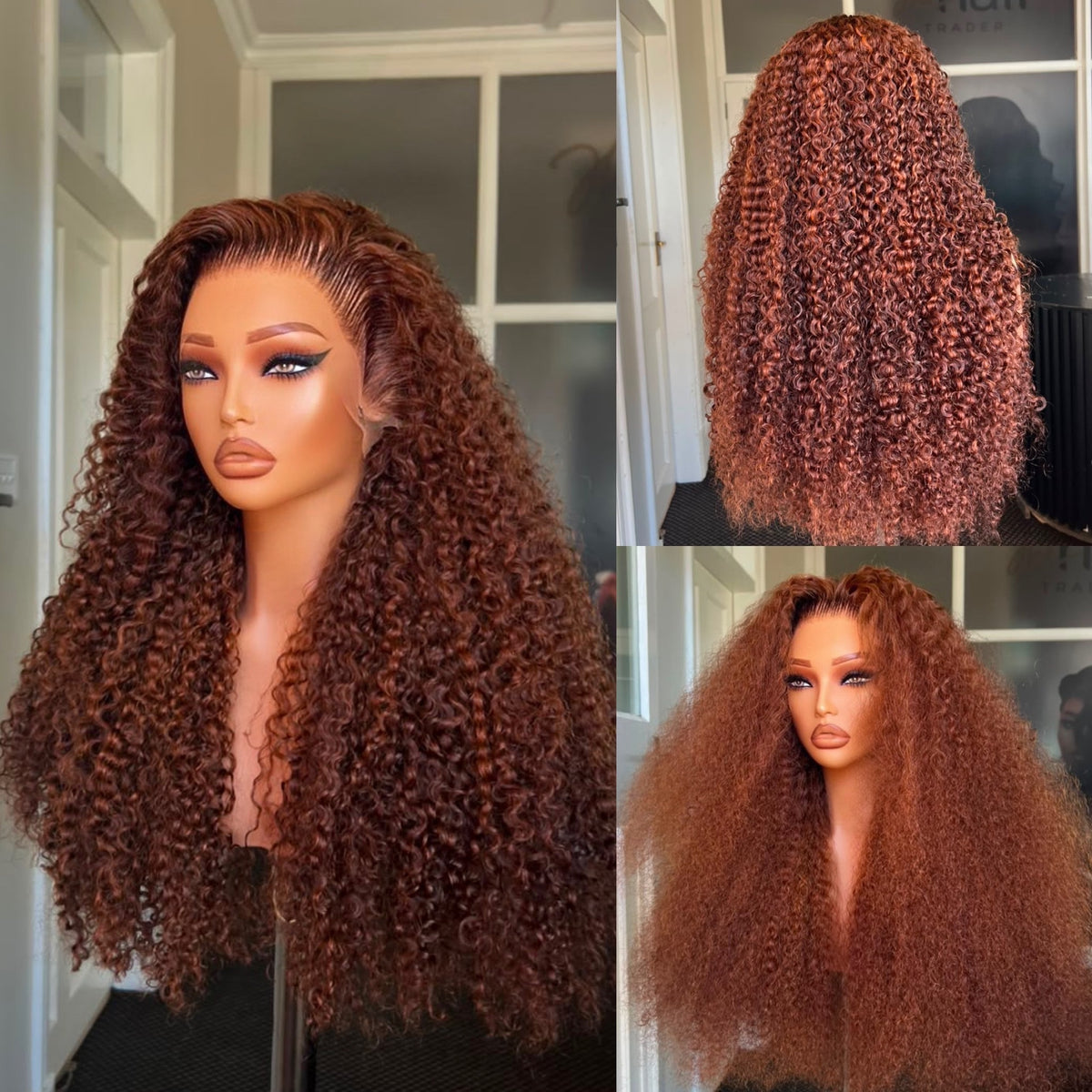 OUTLET 30” Burmese SDD Curly Frontal Wig 300g
