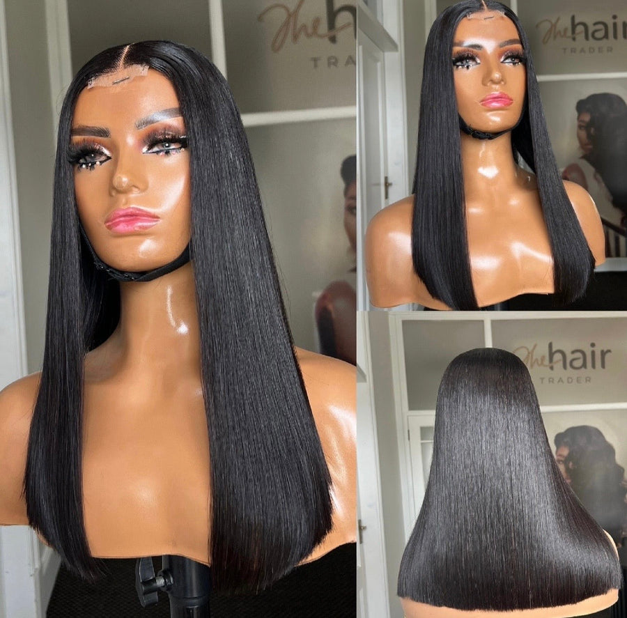 SDD Bone Straight Wigs - 16”