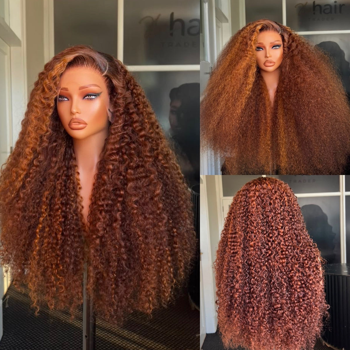 OUTLET 30” Burmese SDD Curly Frontal Wig 300g