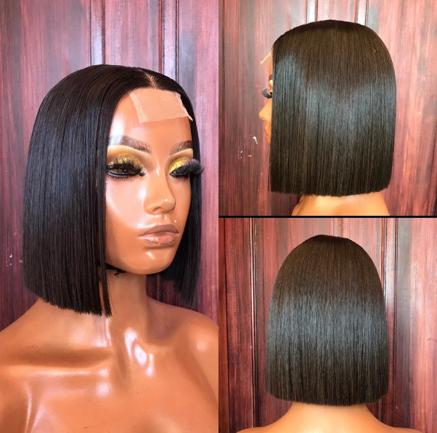 SDD Bone Straight Wigs - 8”