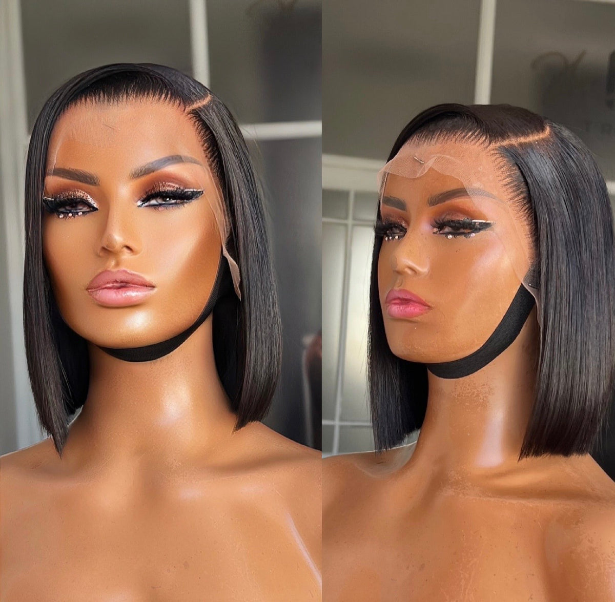 8” Virgin Vietnamese SDD 13×4 Frontal Wig (Coloured)