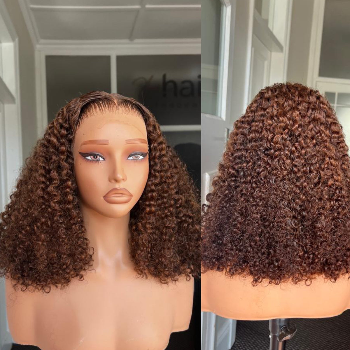 OUTLET 18” Brazilian (13x4) Frontal Curly Wig 250g