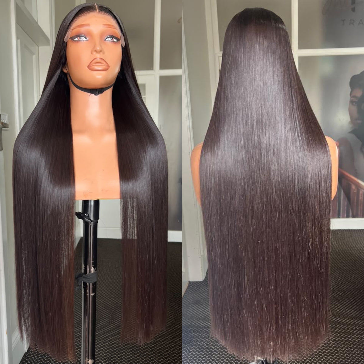 CLEARANCE 30” Brazilian Straight (5x5) Closure Wig 300g