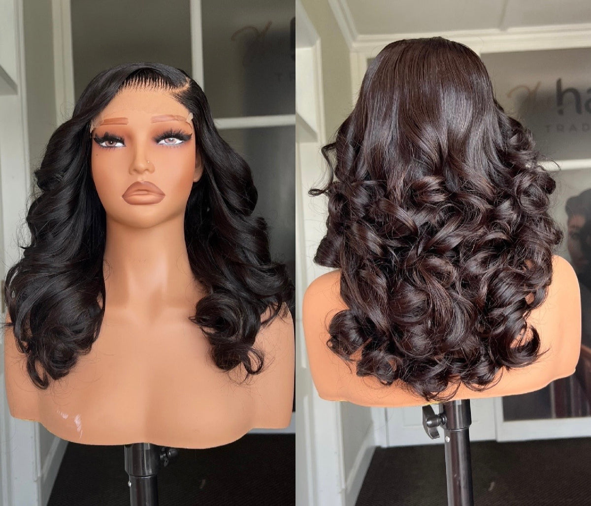 OUTLET 18” Brazilian (5x5) Closure Bounce Wig 300g