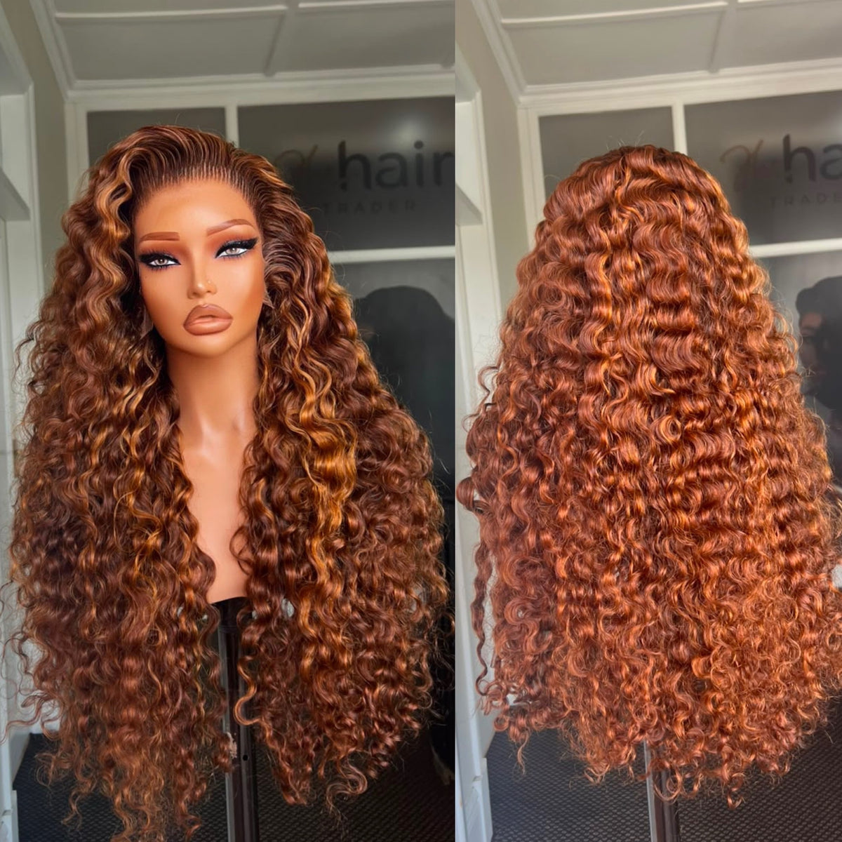OUTLET 30” Burmese SDD Curly Frontal Wig 300g