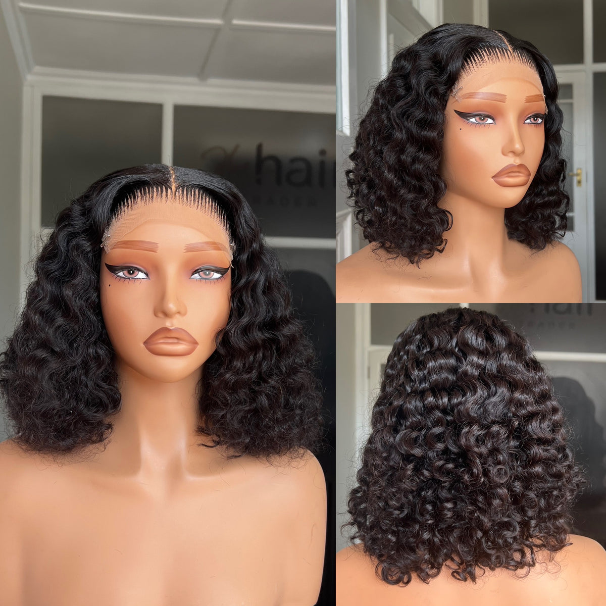 OUTLET 14” - 18” (5x5) Brazilian Ocean Wave Closure Wig 250g