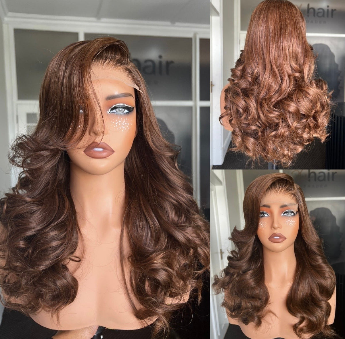OUTLET 18” Brazilian (5x5) Closure Bounce Wig 300g