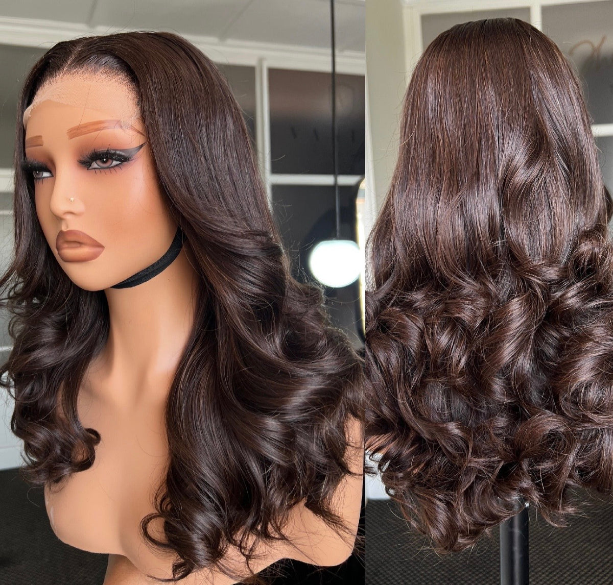OUTLET 18” Brazilian (5x5) Closure Bounce Wig 300g