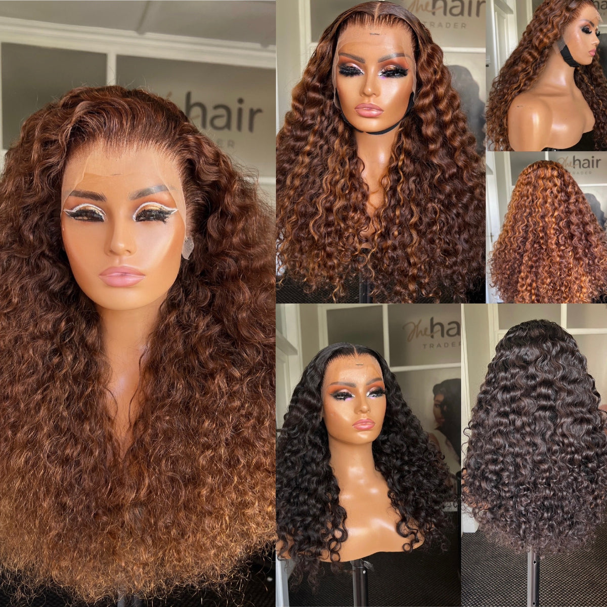 OUTLET 22” Ocean Wave Brazilian (13x4) Frontal Wig 300g
