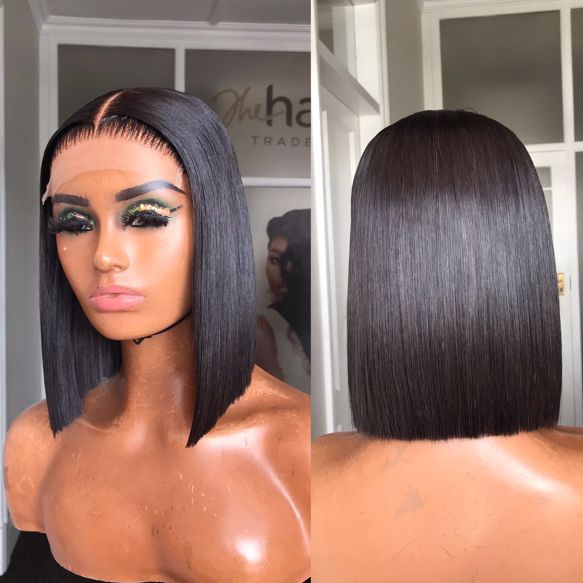BEST SELLER 8” - 16” Vietnamese SDD (5x5) Bone Straight Bob Wig 250g