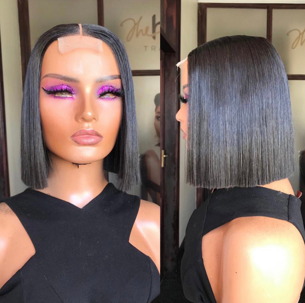 SAMPLE SALE 732 8” (2x6) Vietnamese Closurr Wig THE HAIR TRADER