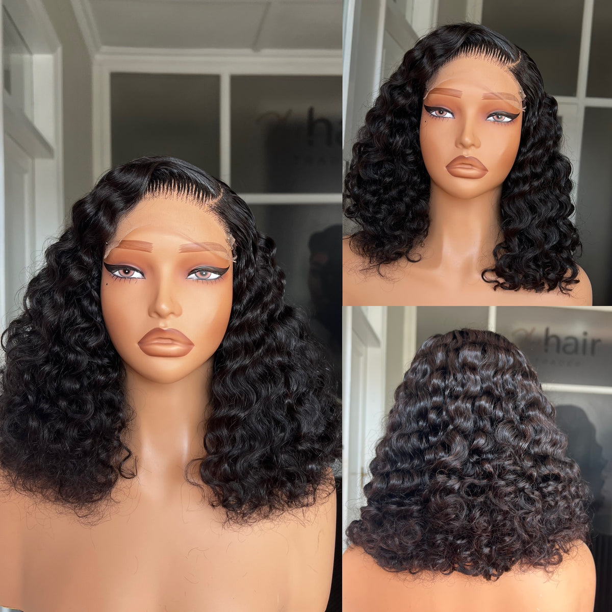 OUTLET 14” - 18” (5x5) Brazilian Ocean Wave Closure Wig 250g