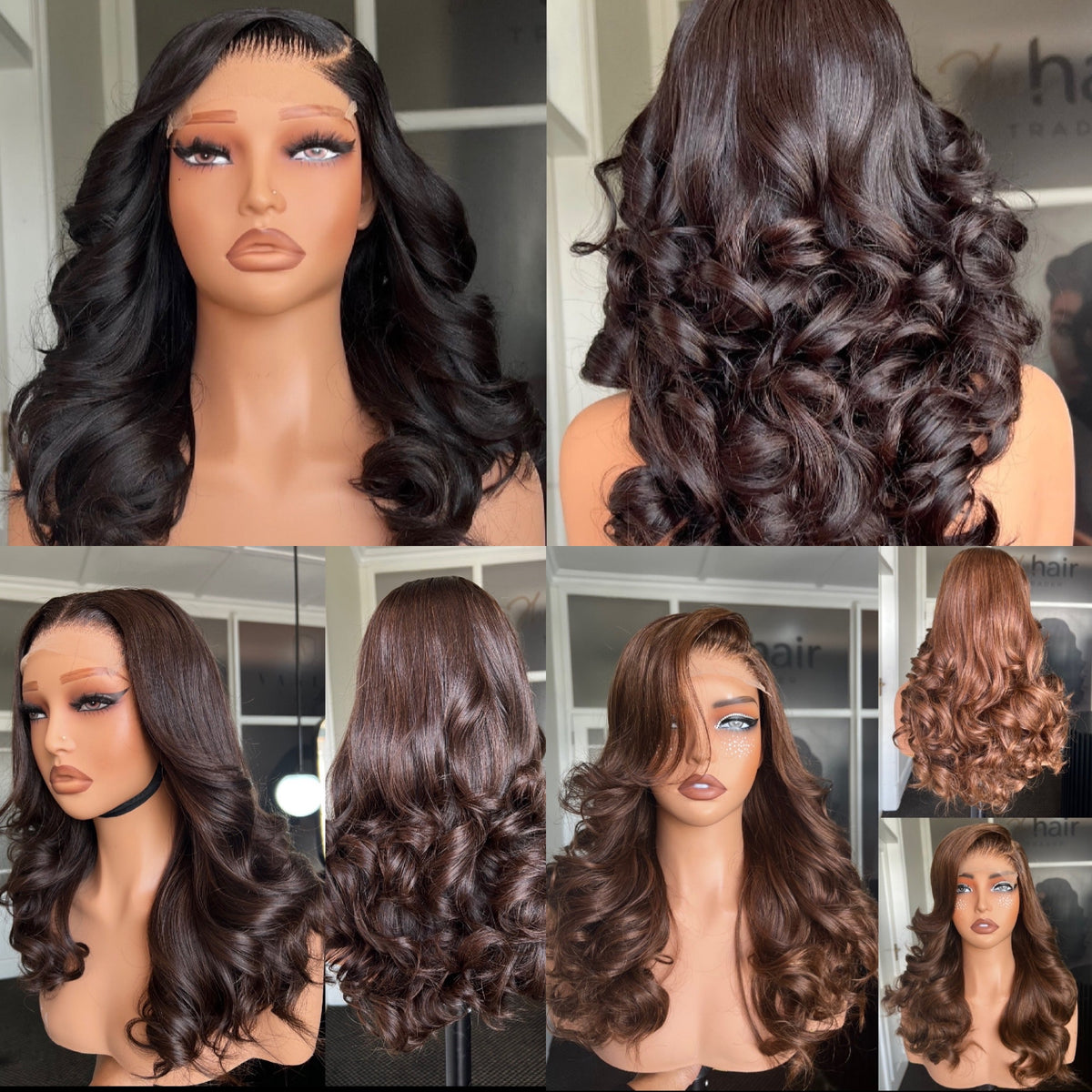 OUTLET 18” Brazilian (5x5) Closure Bounce Wig 300g