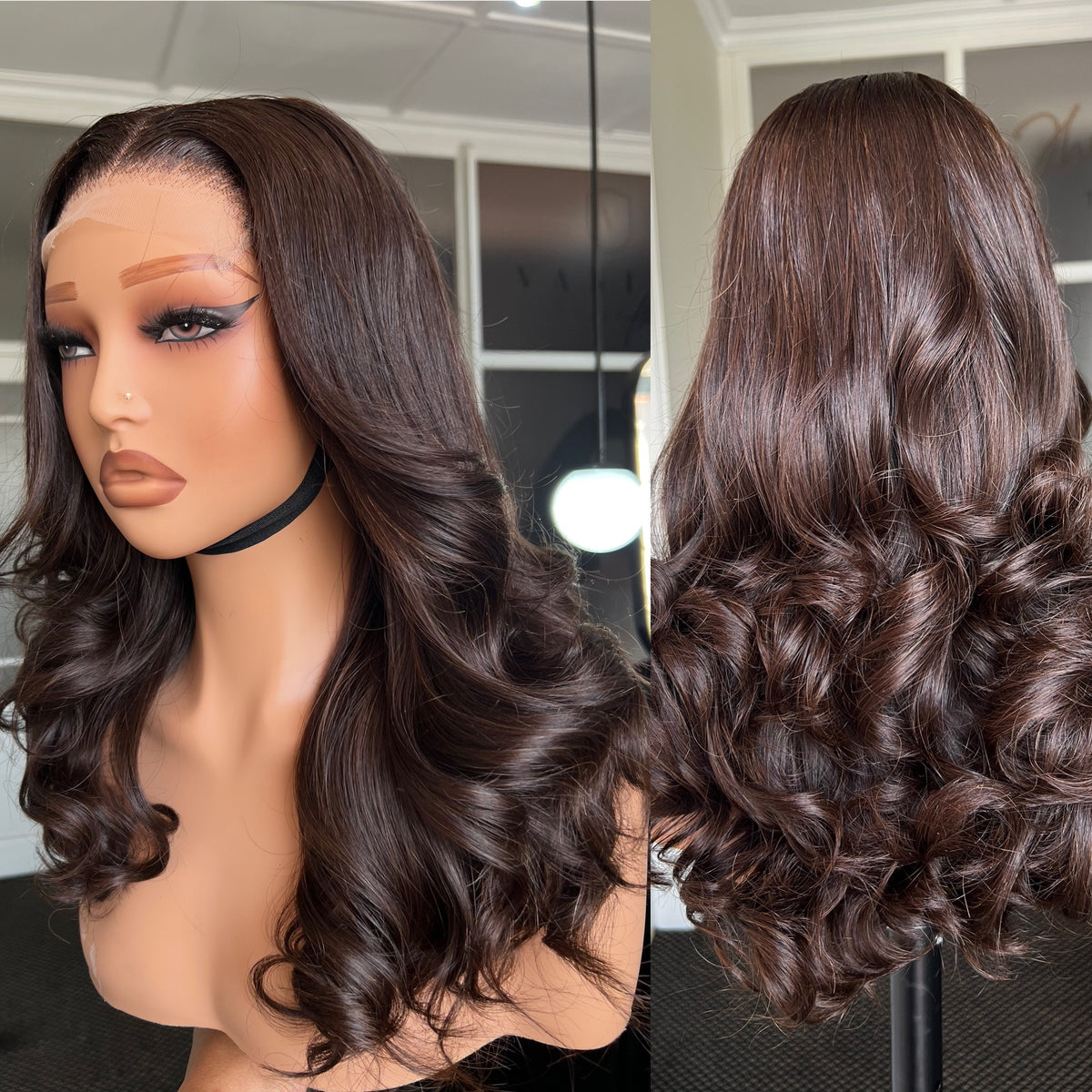 OUTLET 18” Brazilian (5x5) Closure Bounce Wig 300g