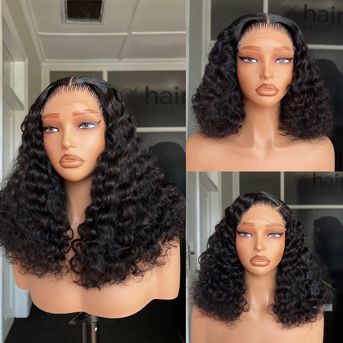 OUTLET 14” - 18” (5x5) Brazilian Ocean Wave Closure Wig 250g