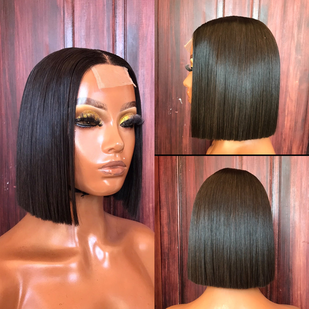 BEST SELLER 8” - 16” Vietnamese SDD (2x6) Bone Straight Bob Wig 250g