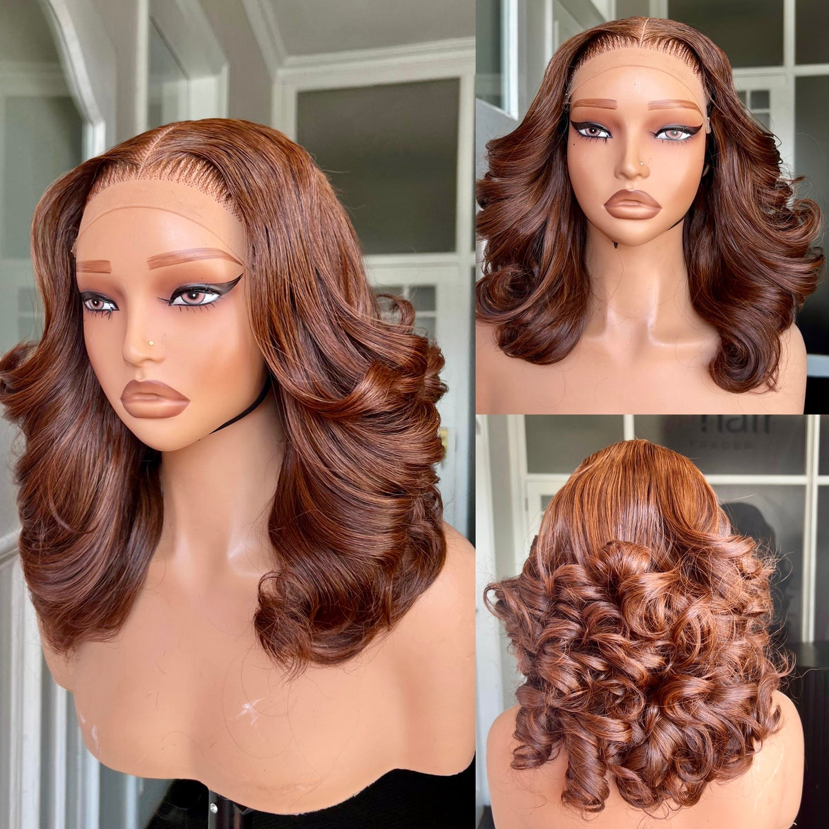 OUTLET 12” Vietnamese SDD Bounce (5x5) Closure Wig 350g