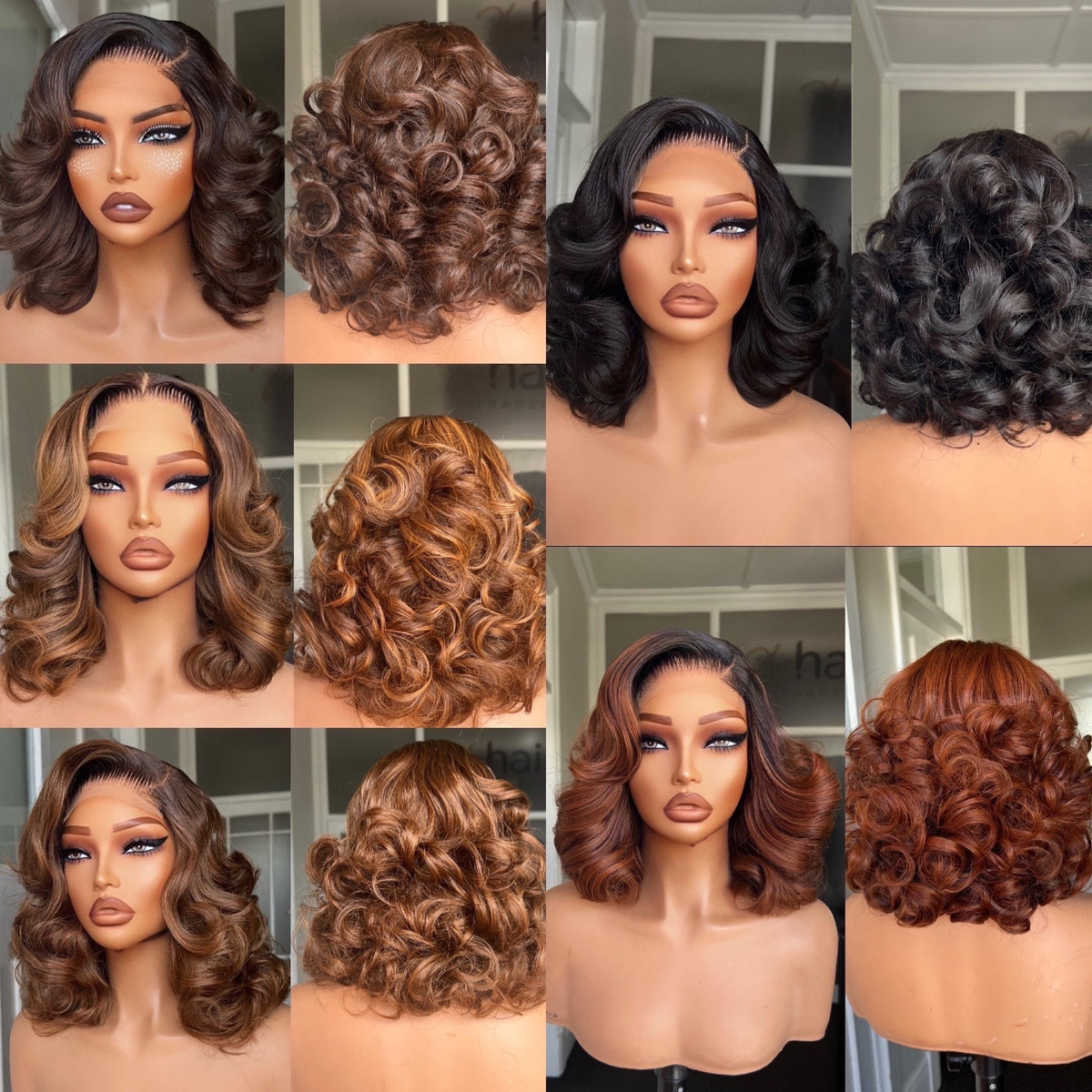 OUTLET 12” Brazilian Bounce Closure Wig 250g