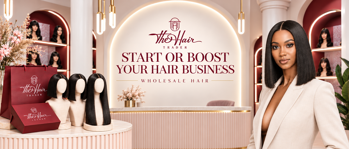 The Hair Trader wholesale banner