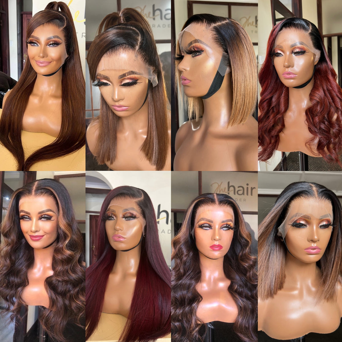 Frontal Wigs (STRAIGHT)